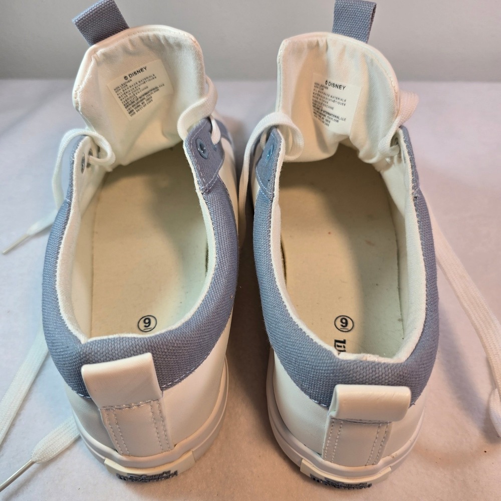 Y2K Disney Ground Up Lilo Stitch White Canvas Sneakers Kawaii Streetwear Women 9 - Picture 5 of 12